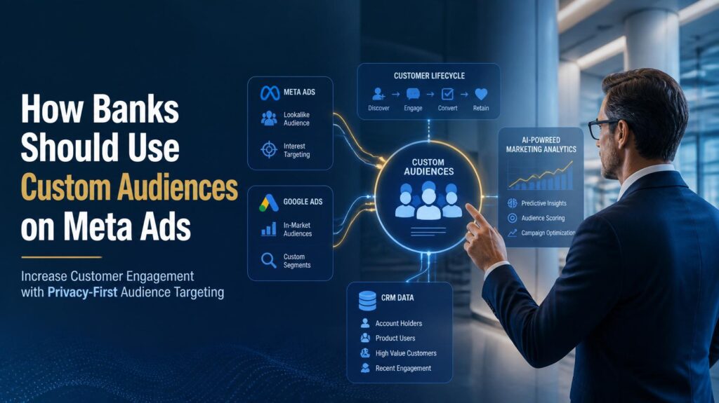 How Banks Should Use Meta Custom Audiences to Power Smarter Facebook Ads
