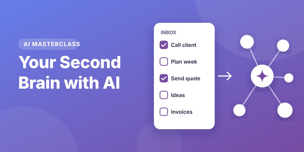 Getting Things Done with Claude: Build Your Second Brain