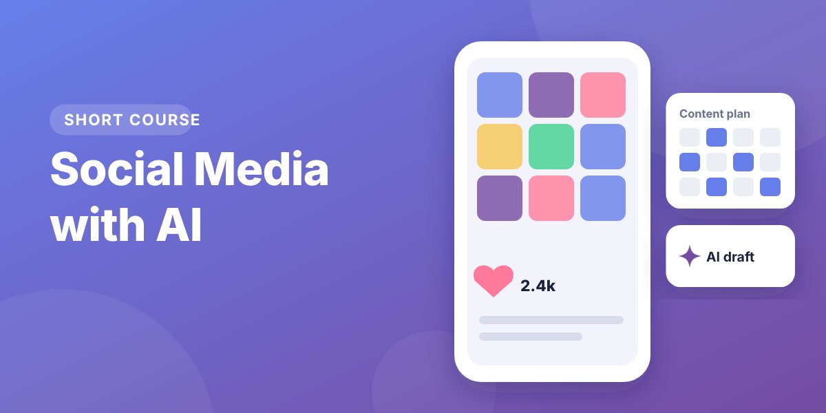 Social Media Marketing & Content with AI