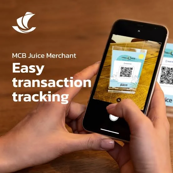 MCB Juice Merchant QR code payment for online shopping in Mauritius